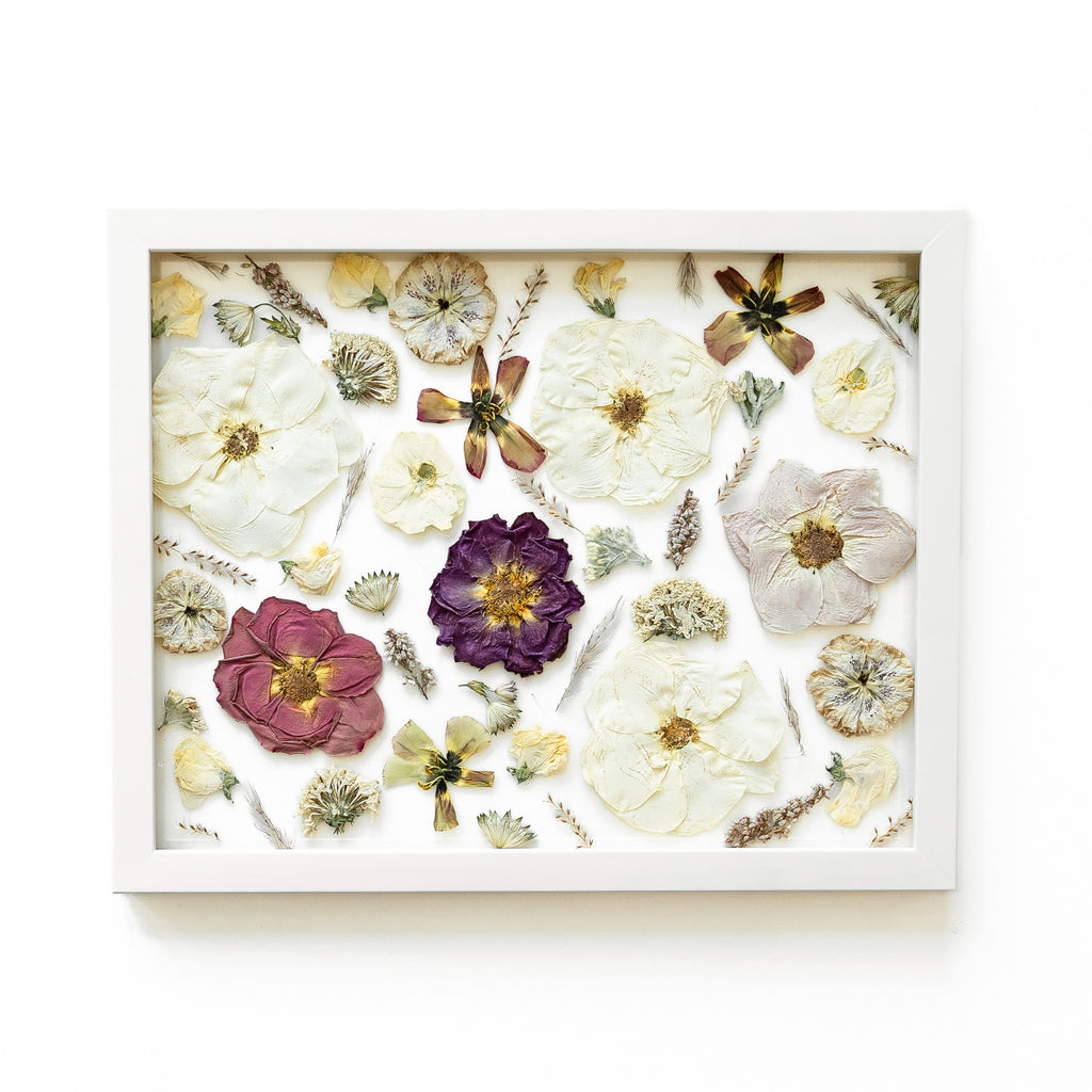 Bloom arrangement recreation - Pressed Floral