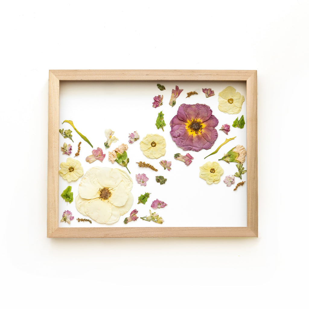 Bloom arrangement recreation - Pressed Floral