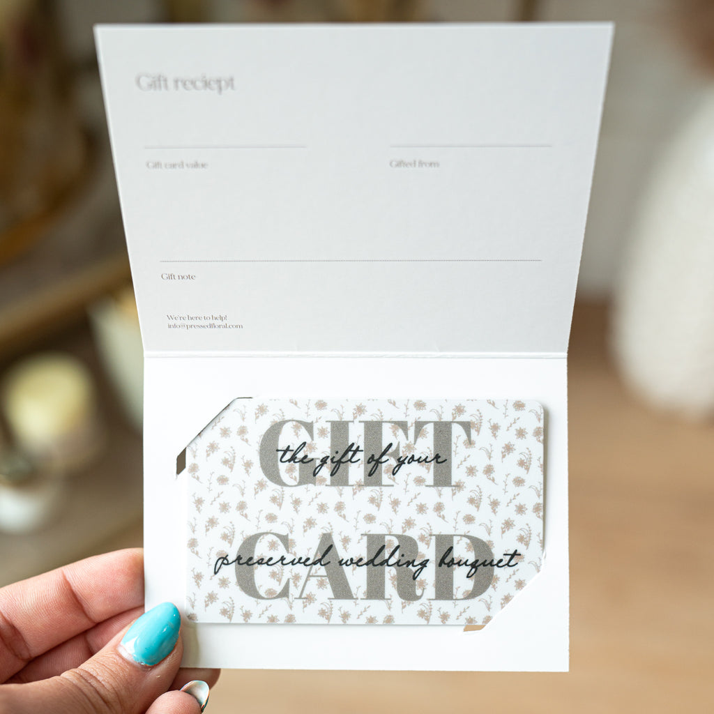 Light Gray Physical packaged card