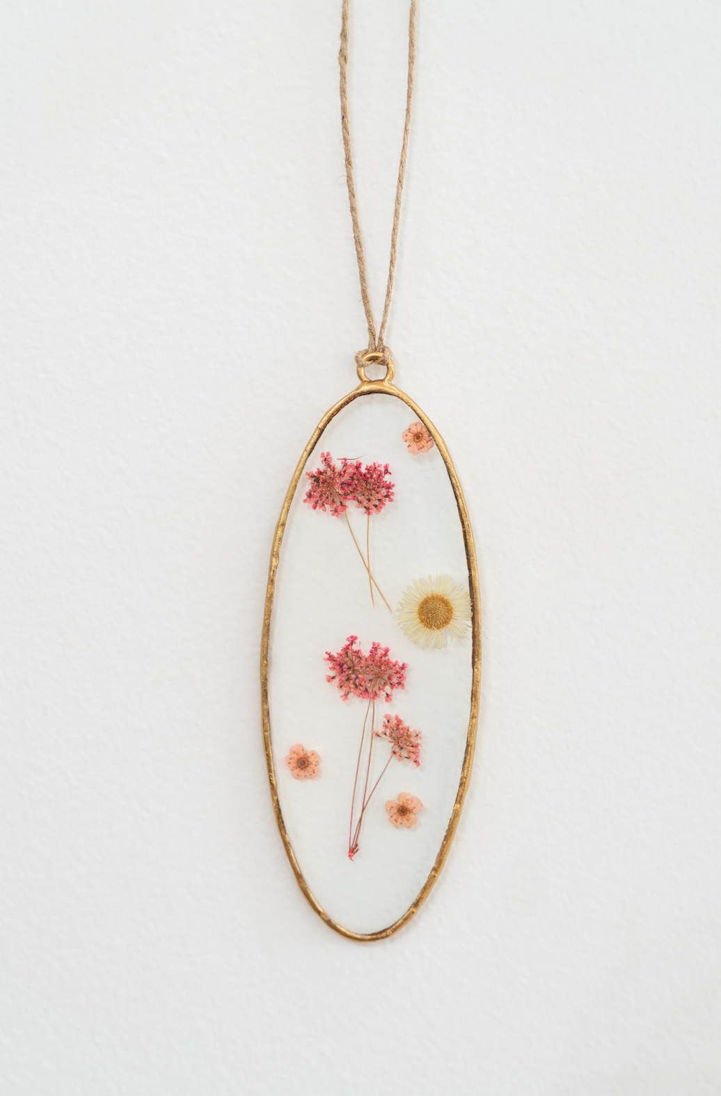 Lavender Floral Pendant