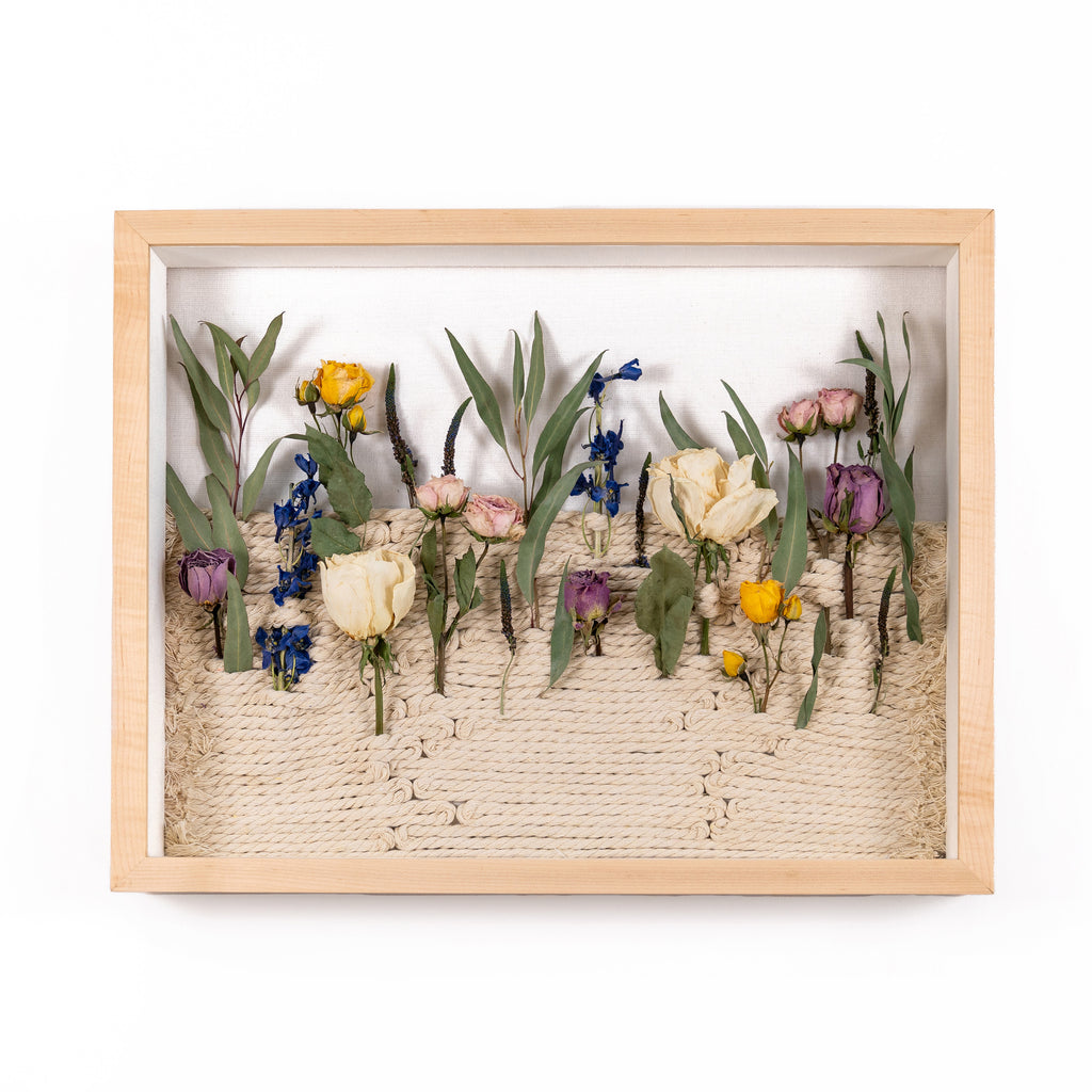 Light Gray Textured Shadow Box