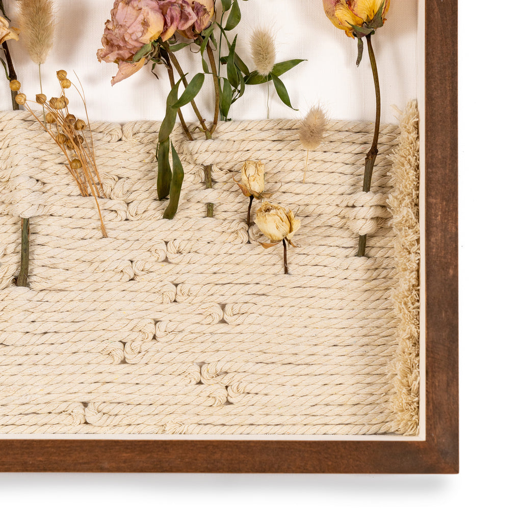 Wheat Textured Shadow Box