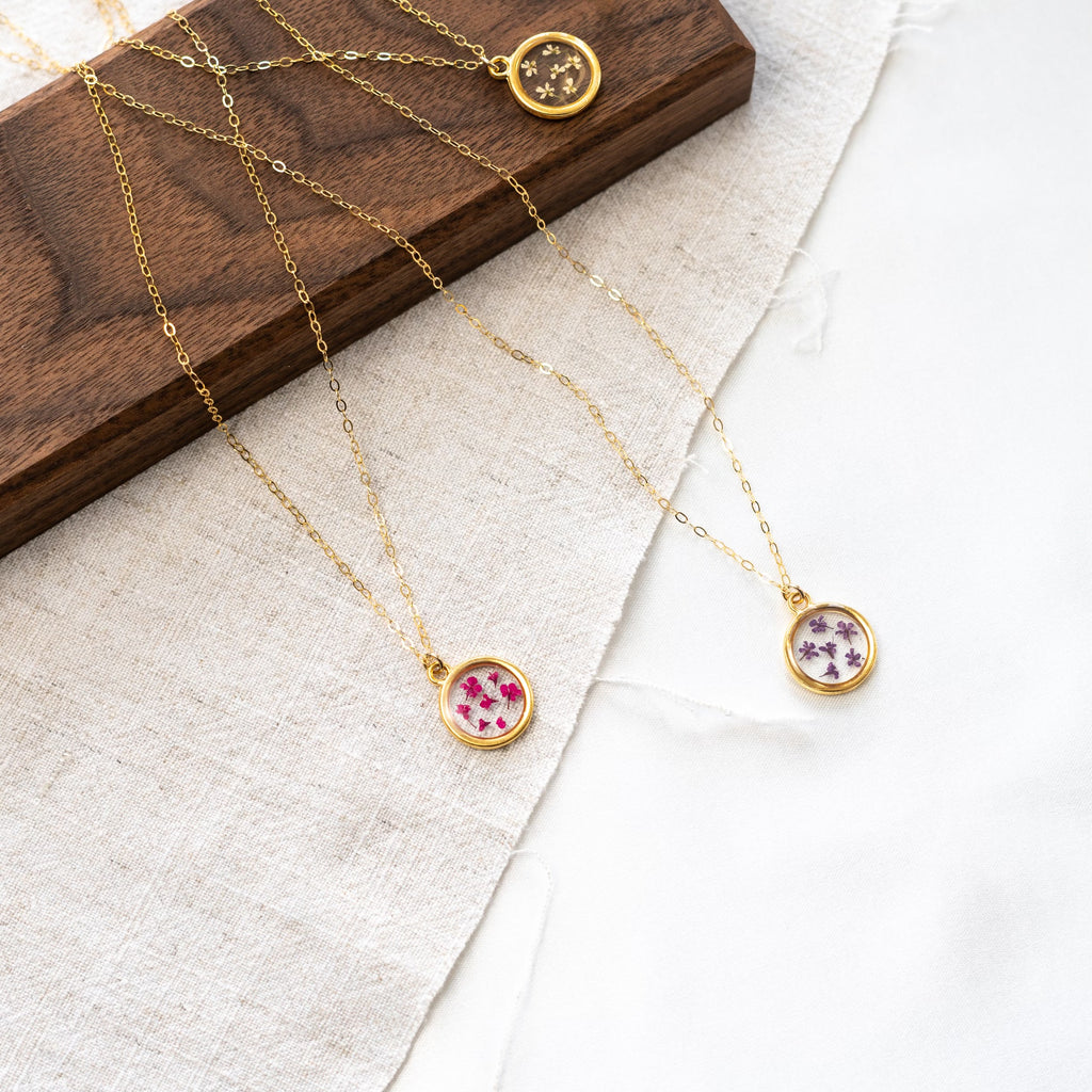 Birth Flower Necklace