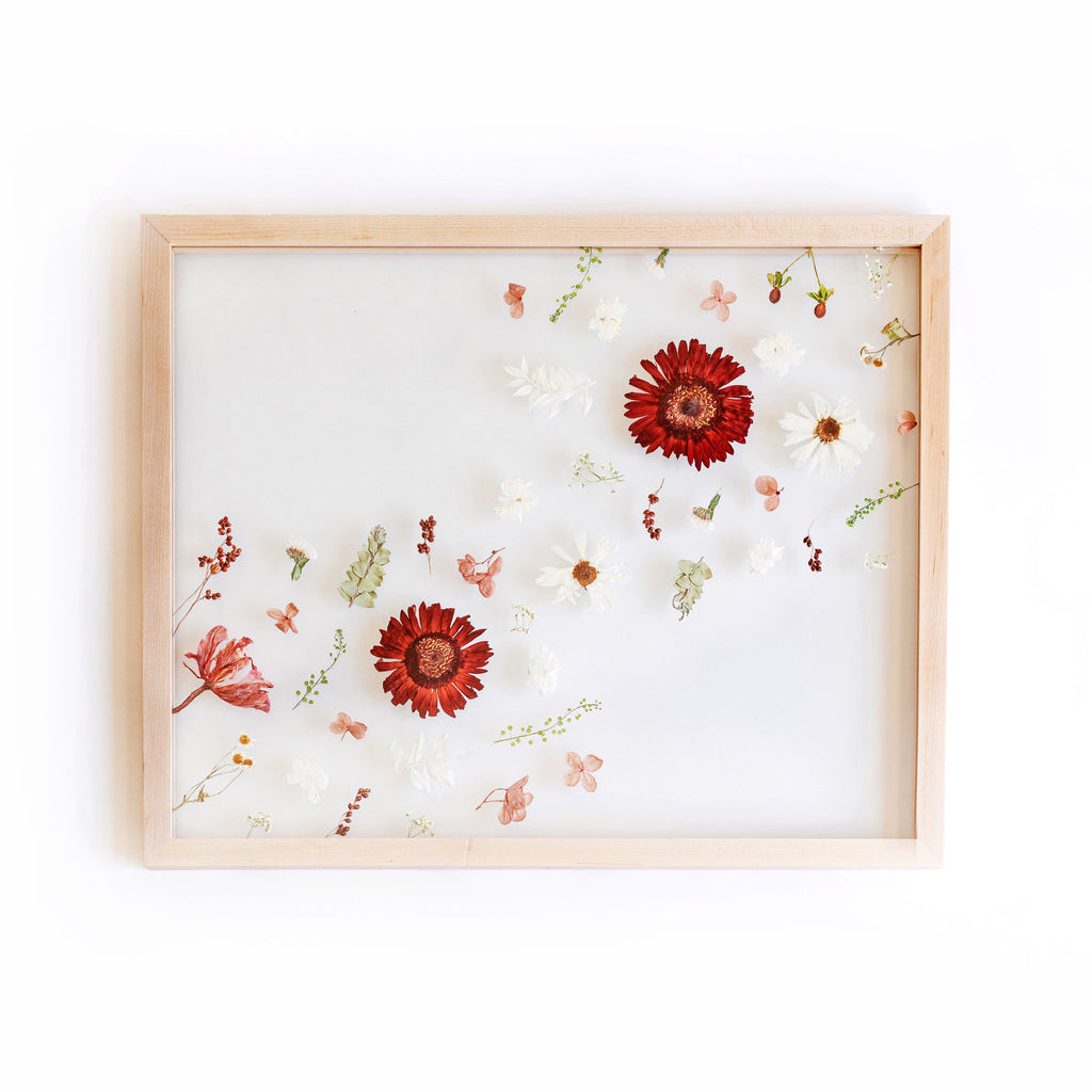 Antique White Abstract frame design